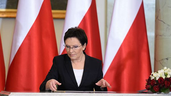 Premier Ewa Kopacz