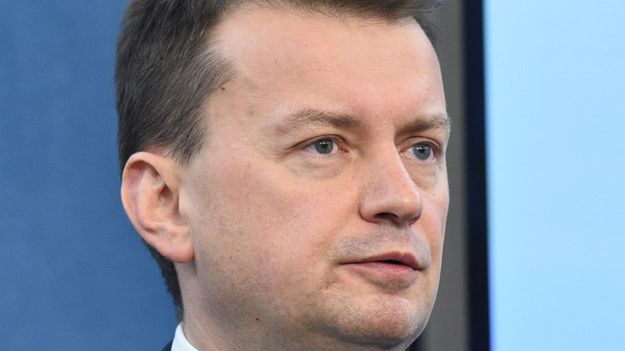 Szef MSWiA Mariusz Błaszczak