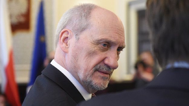 Szef MON Antoni Macierewicz