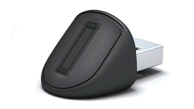 Zabezpiecz dane w laptopie maleńkim czytnikiem linii papilarnych