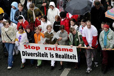 Belgijski marsz milczenia przeciwko rasizmowi