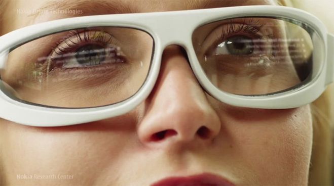 Trzy lata temu Nokia też pokazywała swoje Google Glasses