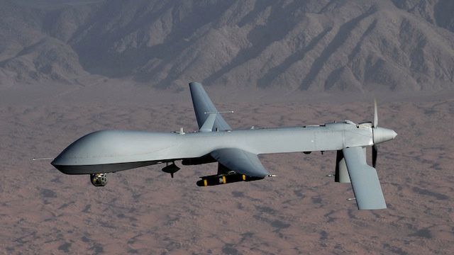 US Air Force testuje lasery zamontowane na dronach