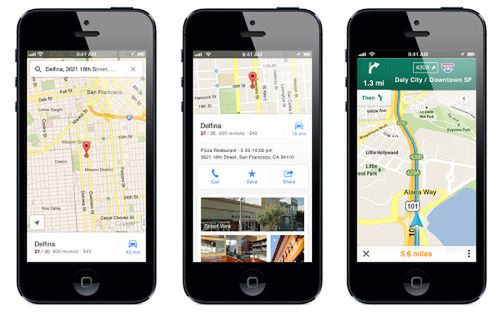 Wreszcie są: Google Maps dla iOS