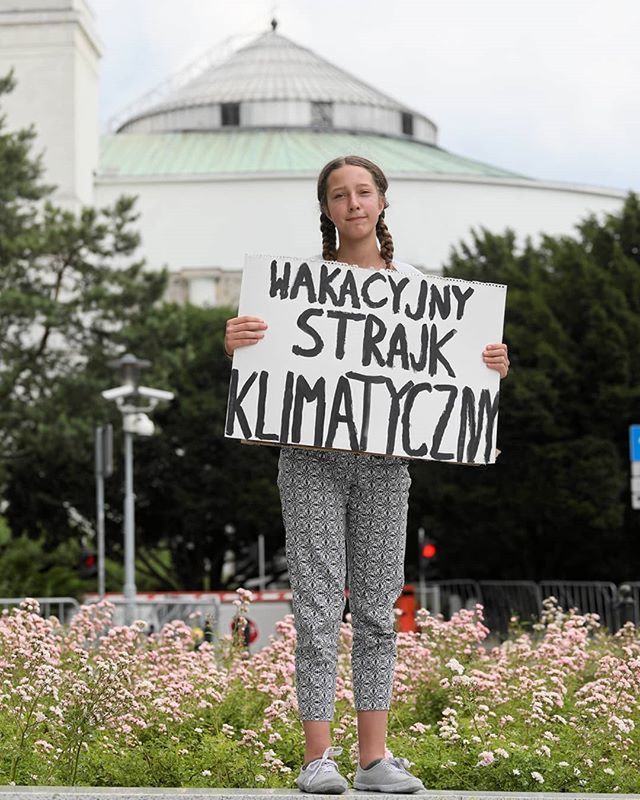 13-letnia Inga zamierza protestować co tydzień