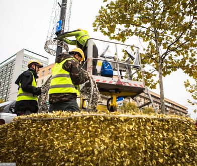 Świąteczna iluminacja Warszawa 2019. Sprawdź, kiedy rozbłysną dekoracje