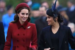 Kate i Meghan ramię w ramię. Dołączyły do świątecznej mszy