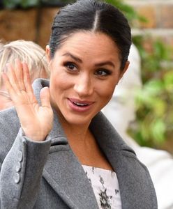 Księżna Meghan z ogromnym brzuszkiem. Plotki o bliźniętach coraz bardziej realne