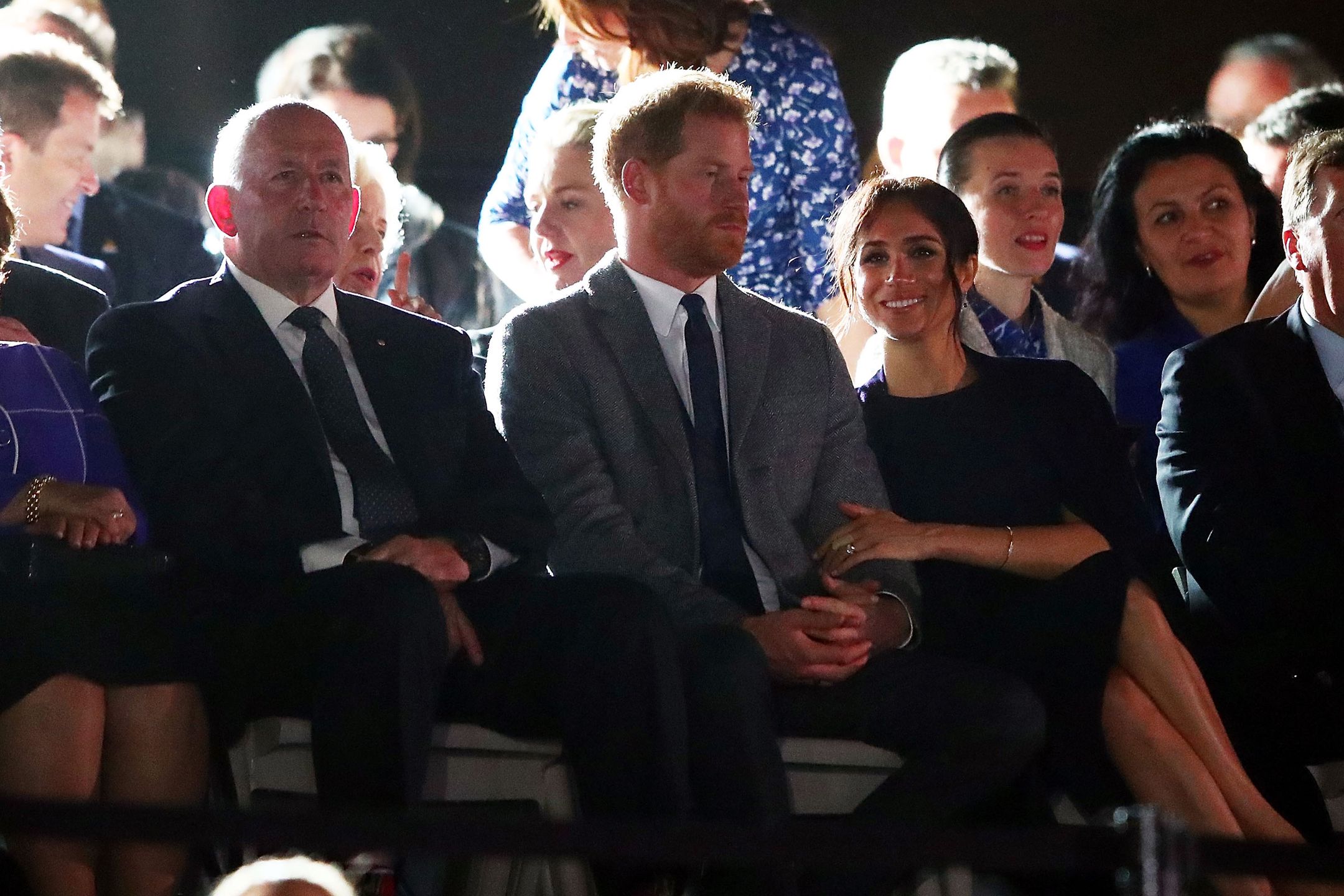 Harry i Meghan na ceremonii otwarcia Invictus Games. Cały czas trzymali się za ręce