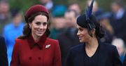 Kate i Meghan ramię w ramię. Dołączyły do świątecznej mszy