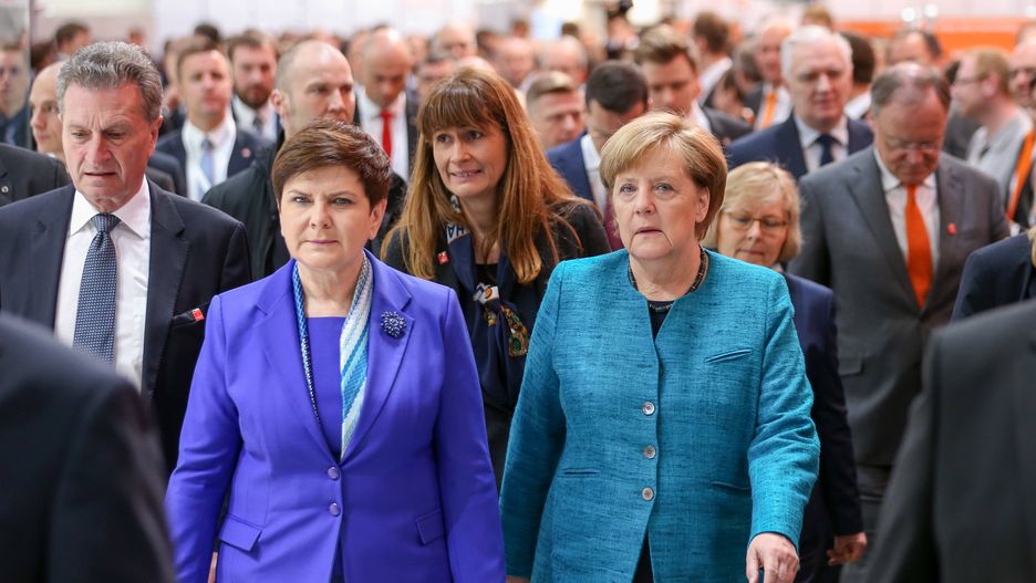 Angela Merkel i Beata Szydło.
