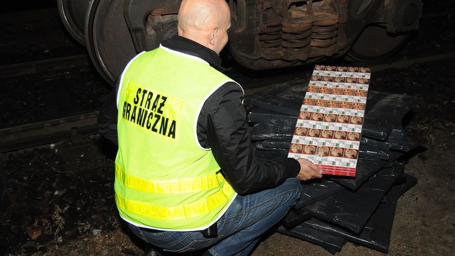 Przemyt papierosów z Białorusi 
