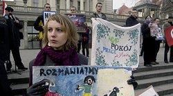 Protest w Poznaniu (Fot. PAP - Remigiusz Sikora)