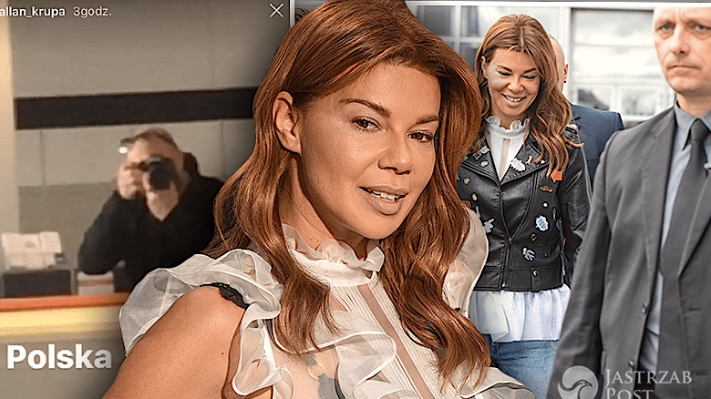 Edyta Górniak Poznań awaria samolotu