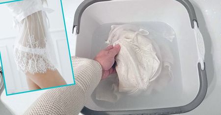 Dodaj do wody i namocz w tym swoją bieliznę. Po 15 minutach będzie śnieżnobiała jak nowa