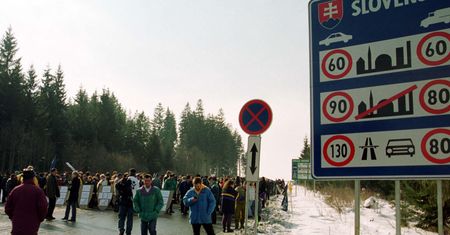 Chyżne. Przejście graniczne zablokowane. Protest słowackich kierowców