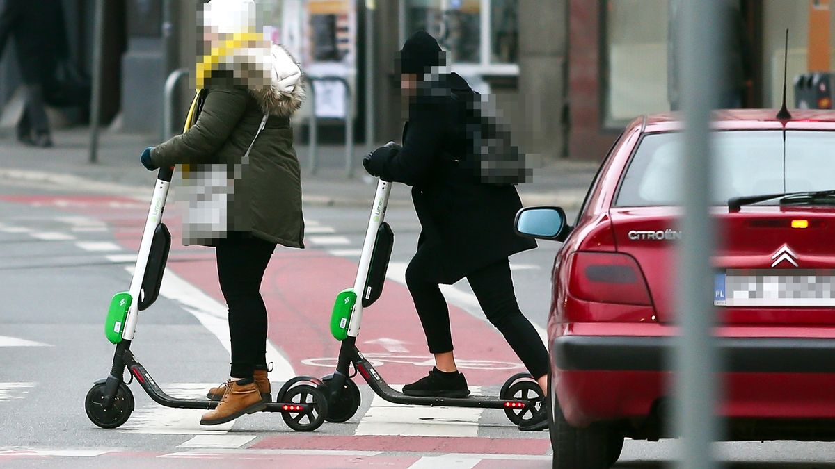 Polskie prawo jest bezradne wobec elektrycznych hulajnóg.