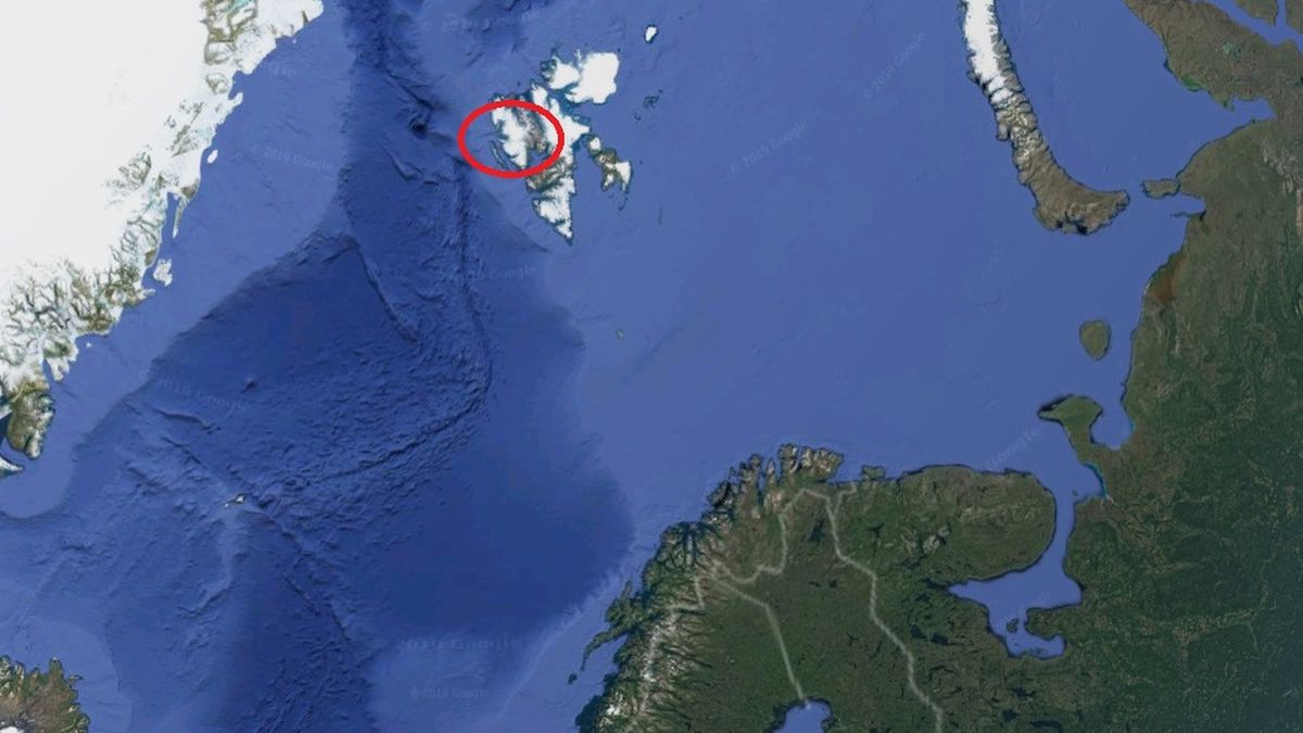 zmiany klimatyczne svalbard norwegia