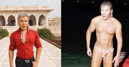 Rodrigo Alves pokazał zdjęcie z dzieciństwa. "Żywy Ken" znowu szokuje