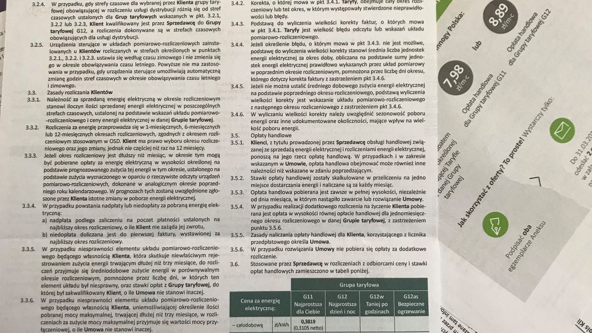 W nowych cennikach nasi czytelnicy znajdują tylko wyższe stawki. 