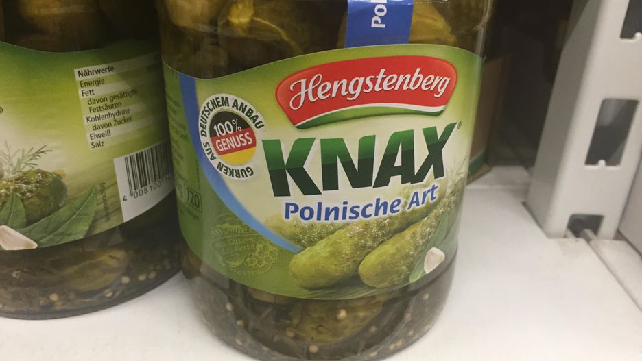 Ogórki polskie, ale niemieckie. To oferta firmy spod Stuttgartu