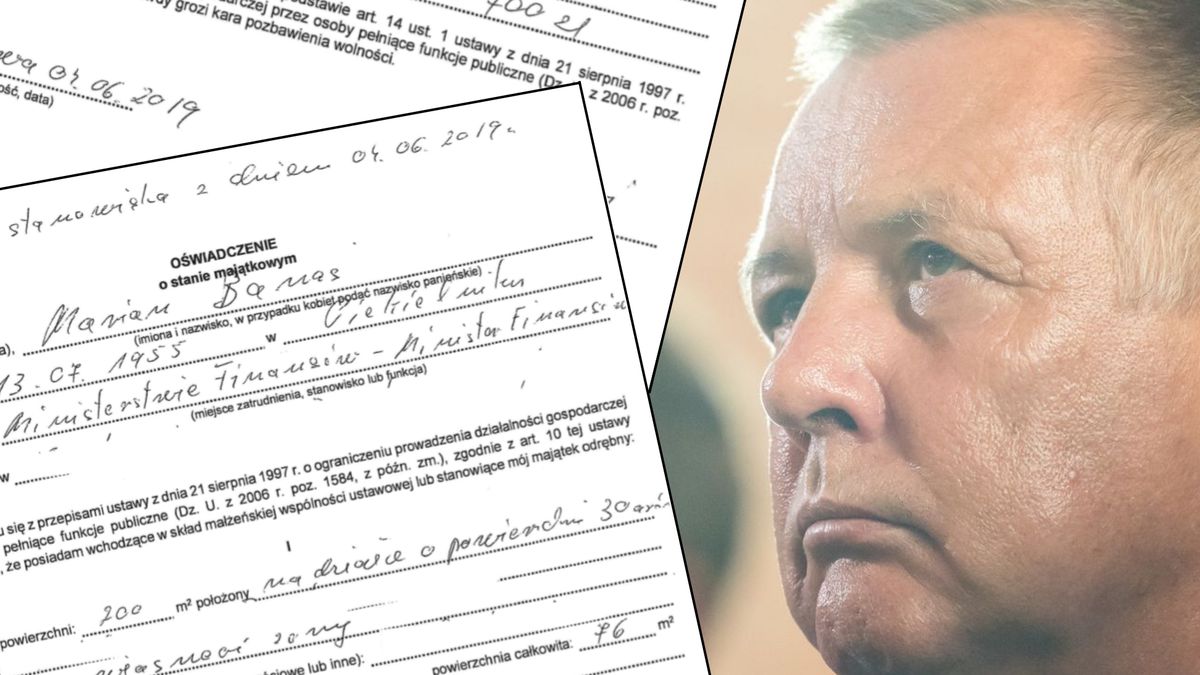 Marian Banaś wciąż musi wyjaśnić kwestie swoich oświadczeń majątkowych. Bada je CBA