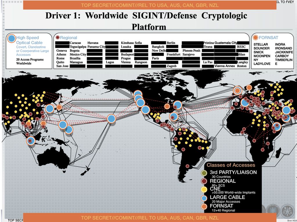 NSA zainfekowała ponad 50 tysięcy sieci komputerowych na całym świecie