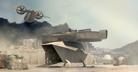 Na zlecenie DARPA Lockheed Martin buduje transportowy pojazd bezzałogowy
