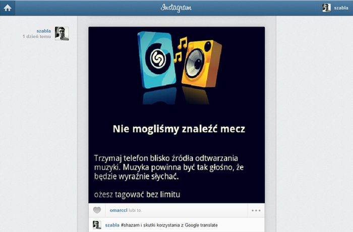 Instagram w wersji na przeglądarkę