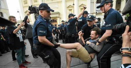 Po akcji policji przypominają słowa Beaty Szydło