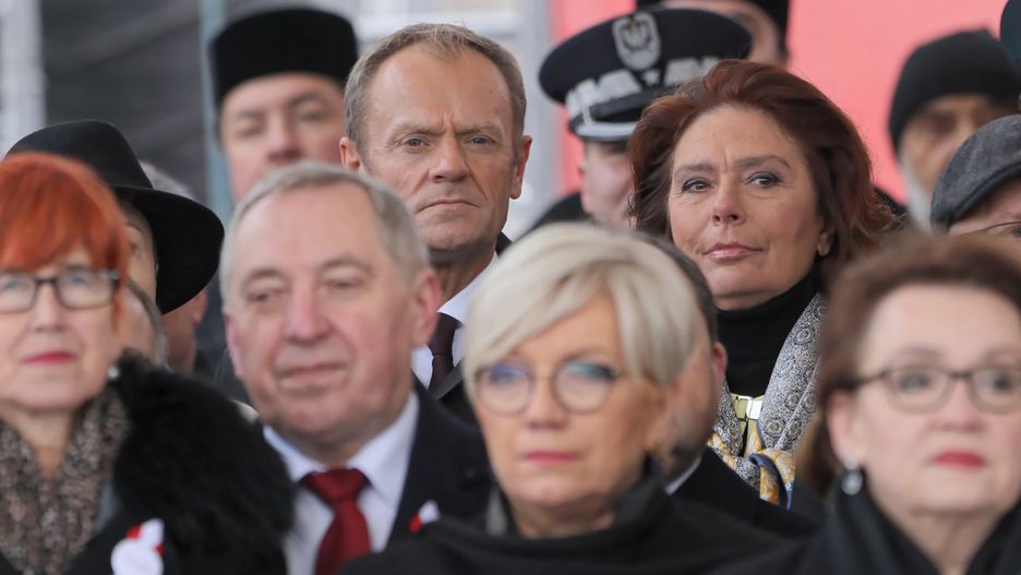 Donald Tusk zajął 11 listopada miejsce za członkami rządu