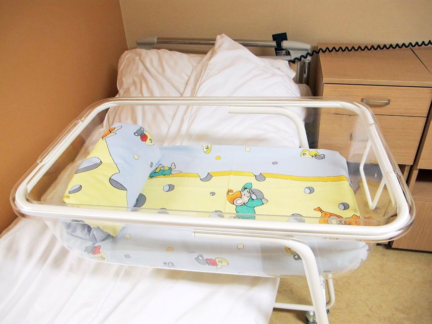 Łóżeczko dla noworodka 