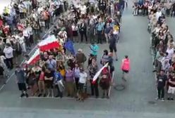 "Stawiamy weto". Rozpoczęła się demonstracja na Placu Zamkowym