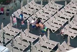 Rozpaczliwy wyścig dziesiątek turystów. Wszystko zarejestrowała kamera