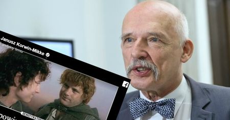 Korwin-Mikke przesadził? Porównał uchodźców do wściekłych orków