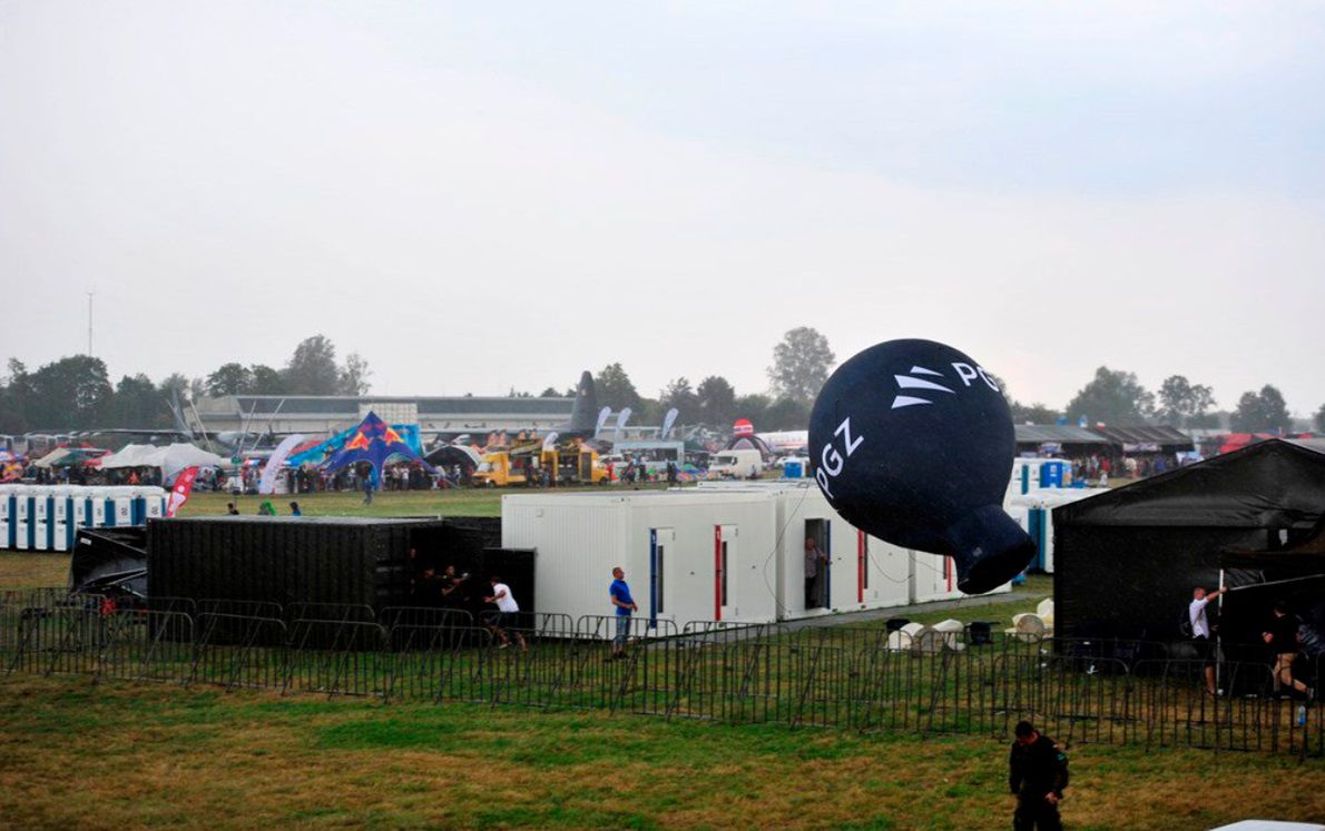 Groźna burza podczas Air Show w Radomiu. Są ranni