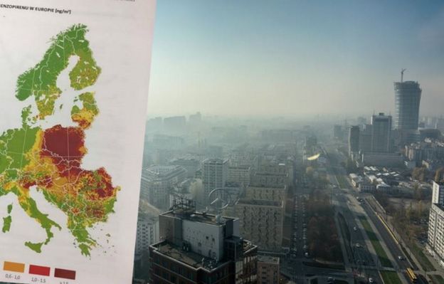 GIOŚ: smog zniknie jeszcze dziś