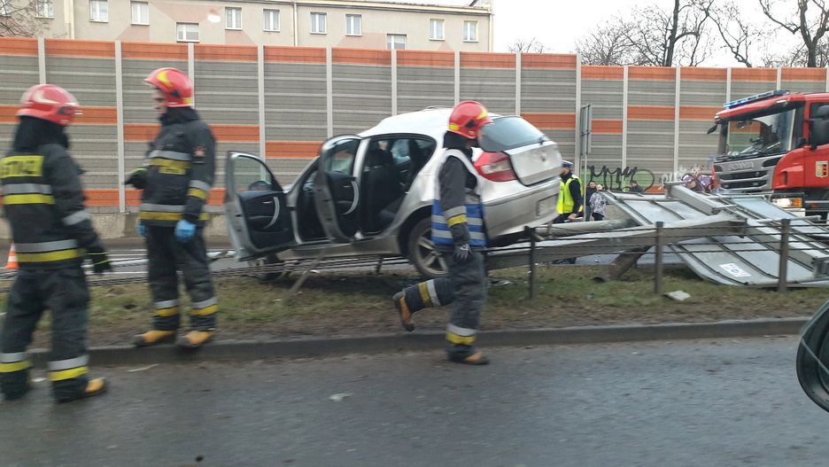 Chorzów. Wypadek na DK79. Są utrudnienia.