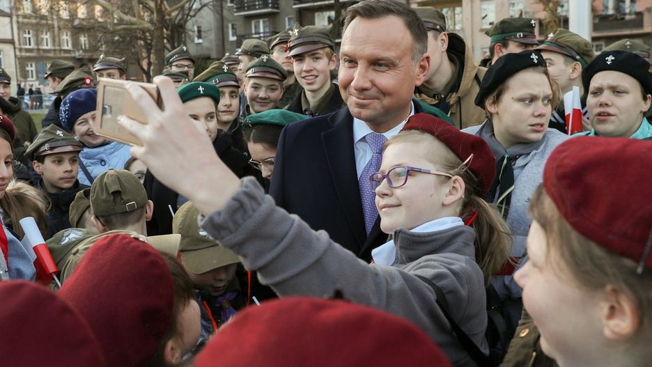 Andrzej Duda spotkał się z mieszkańcami Gorzowa Wielkopolskiego