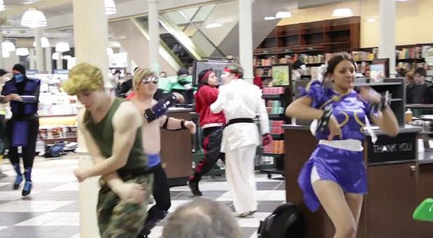 Wojownicy ze Street Fighter i Mortal Kombat szaleją po ulicach