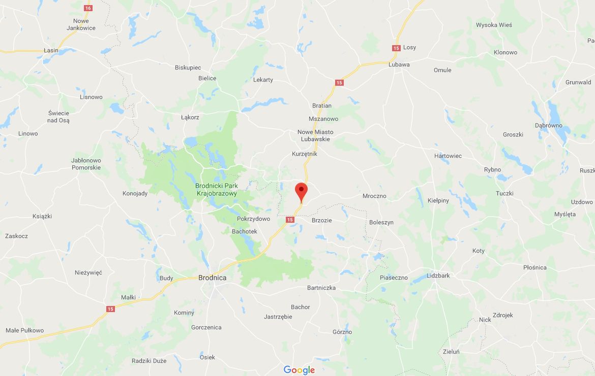DK15 - Brzozie Lubawskie 