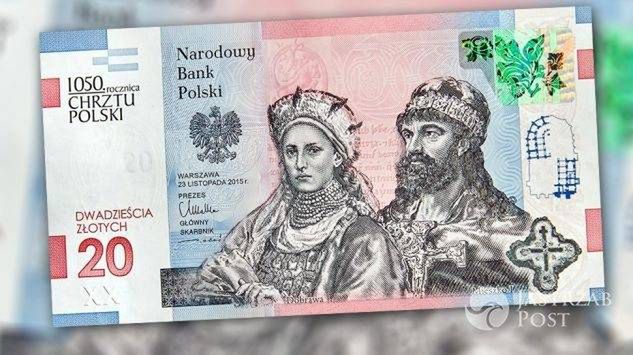 Nowy banknot 20 zł fot. NBP