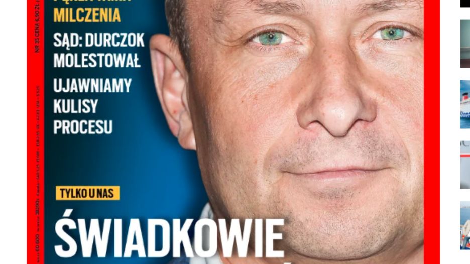 Okładka najnowszego wydania "Wprost"