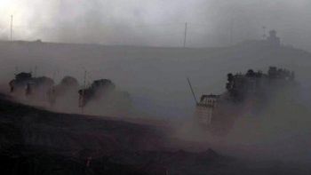 Izraelskie czołgi w drodze do Rafah