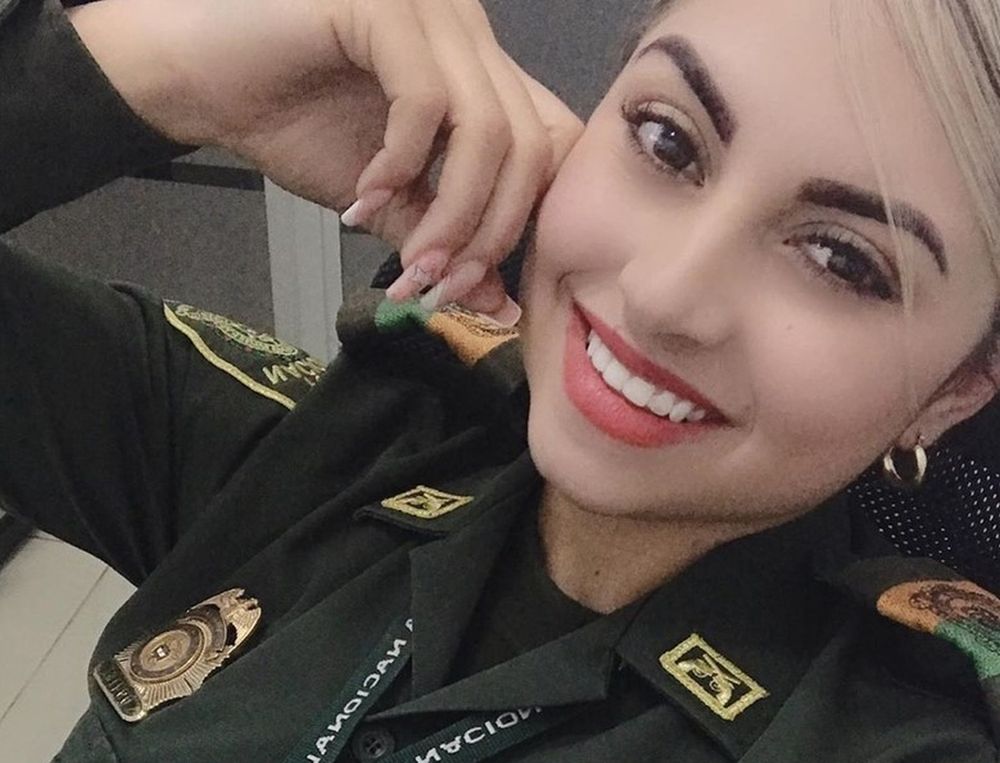 gina pinzón policja kolumbia