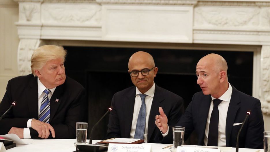 Jeff Bezos powalczy o kontrakt na tworzenie technologii dla armii USA