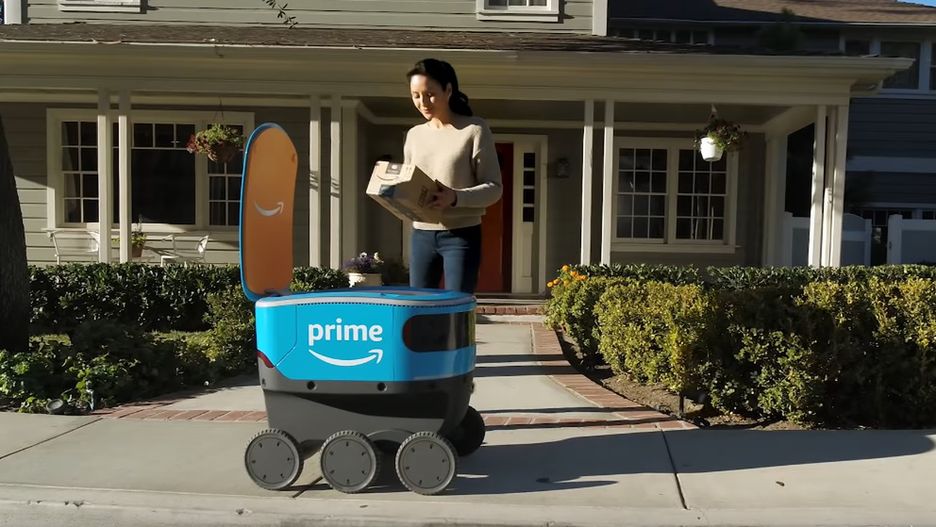 Amazon Scout: miały być drony, będą jeżdżące pojazdy