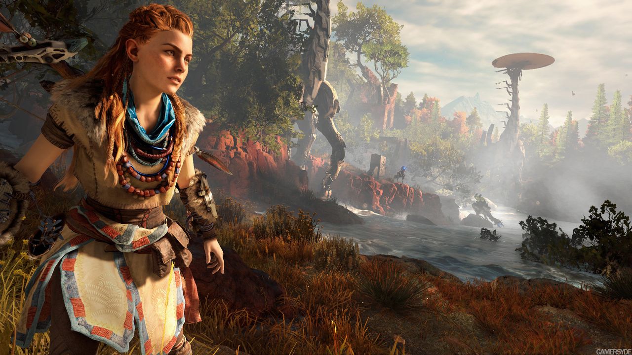 Wrażenia z Horizon: Zero Dawn - krótko o strzelaniu z łuku do robotów