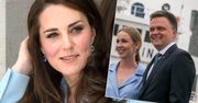 Żona Szymona Hołowni ubrała się jak księżna Kate. Wybrała bardzo podobną kreację. Zebrała same zachwyty
