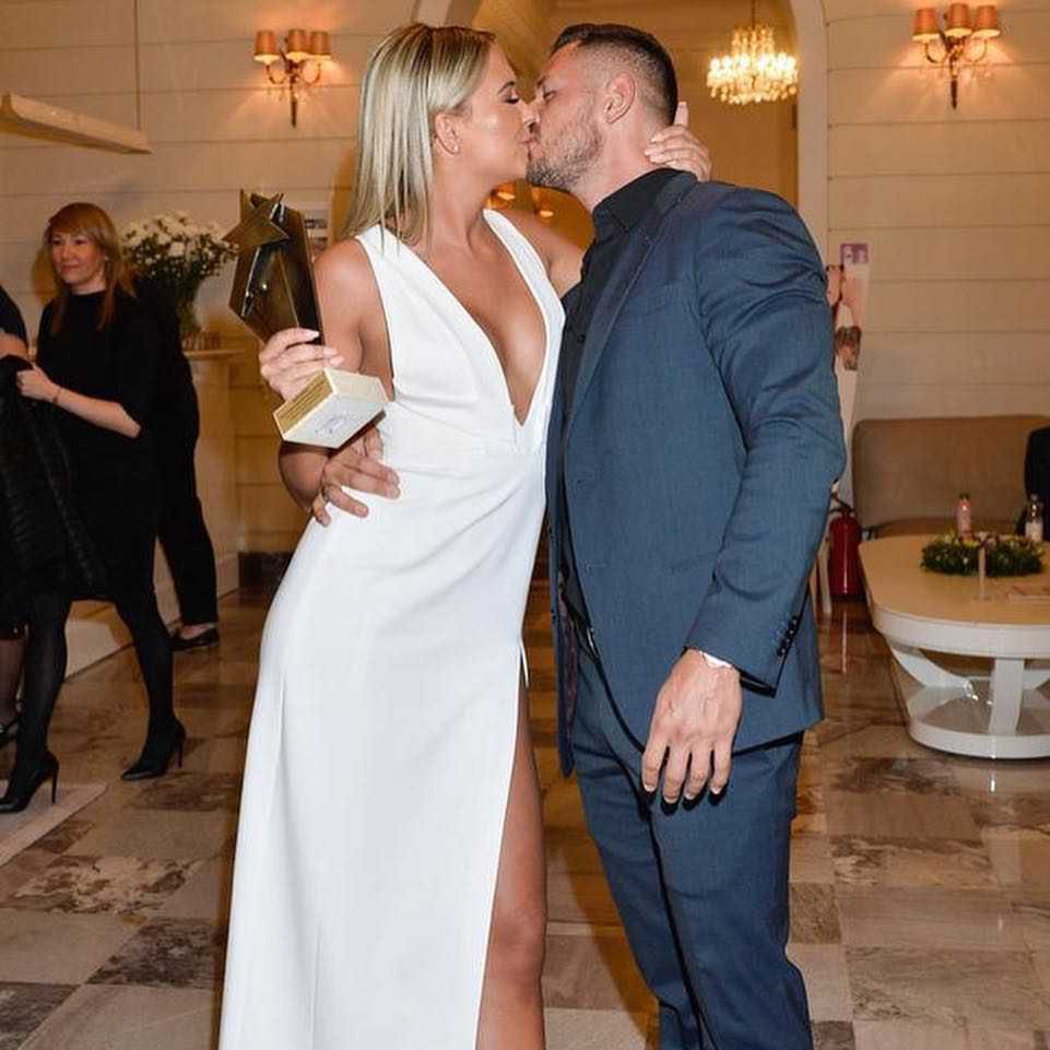 Sandra Kubicka i jej narzeczony